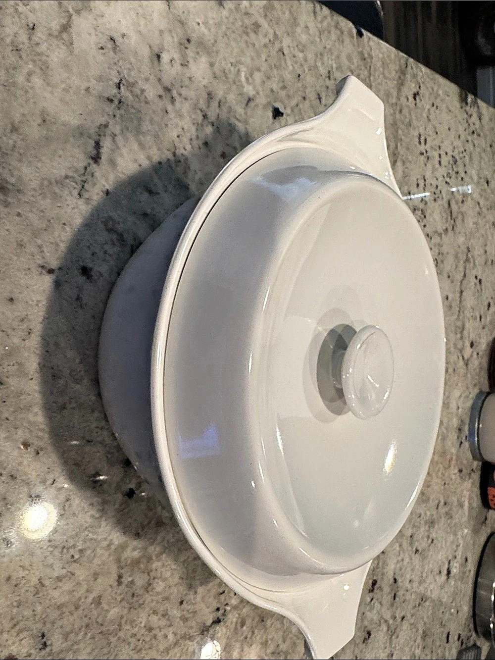 Corning Saucepan White Covered Cookware